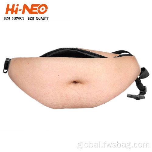 Belly Bag With Zipper Waterproof Pack Belly Beer Belly Bag Zipper Adjustable Supplier